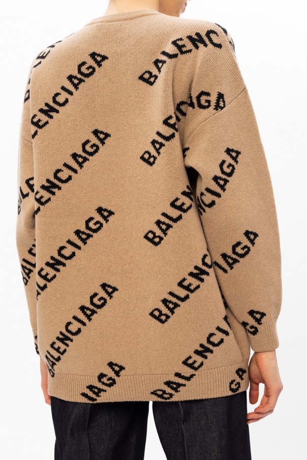 Balenciaga sweater store womens brown